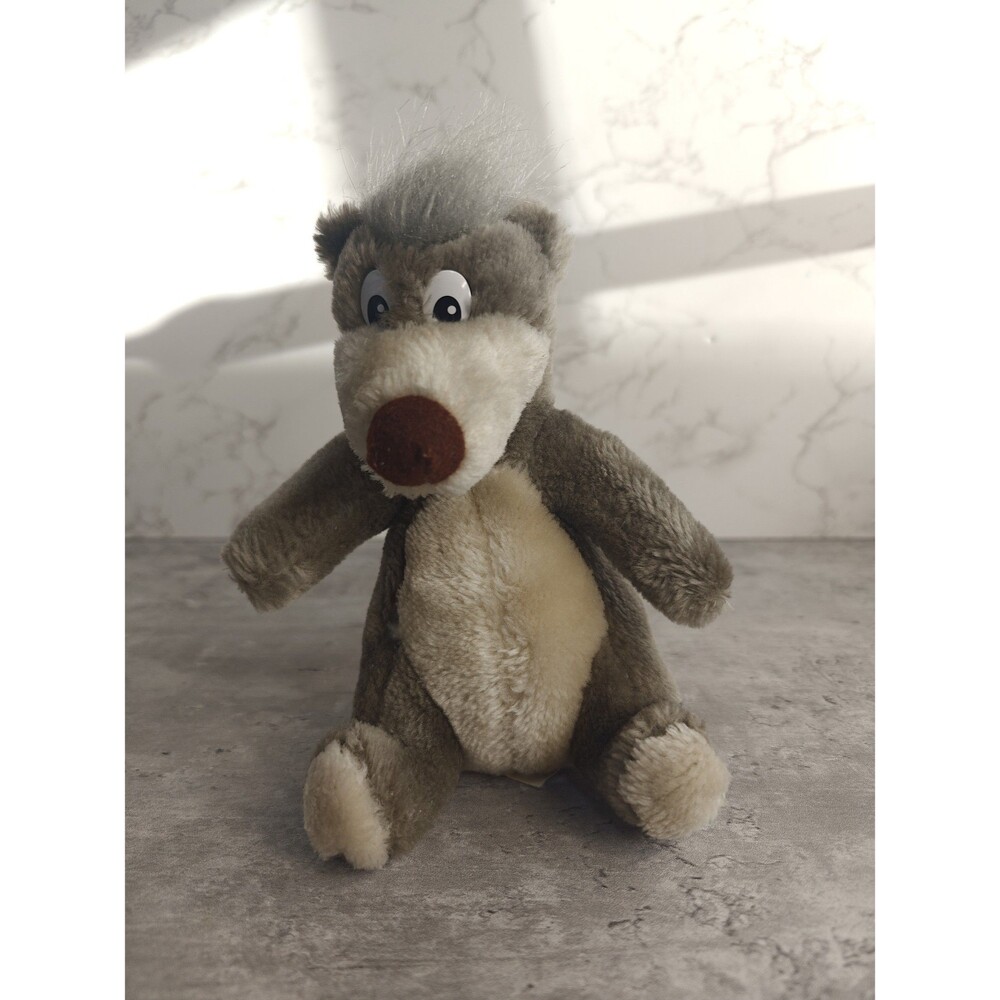 Vintage Disney Baloo Jungle Book 7" Plush Collectible
